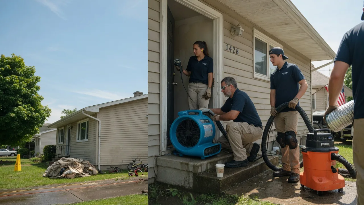 Water Damage Restoration in Dennison, IL near me